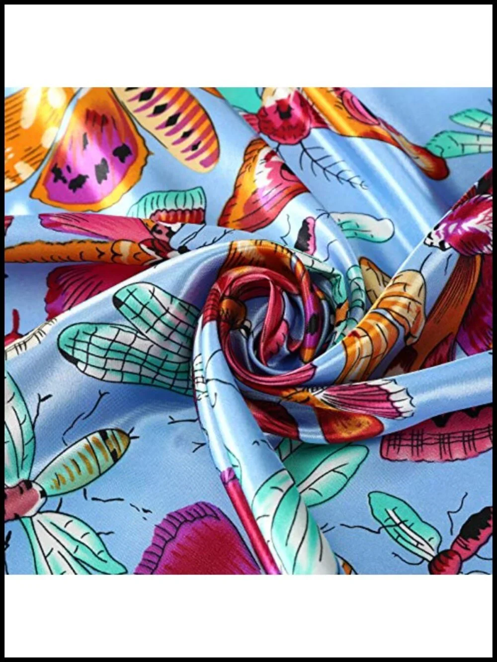 Satin Head Scarves for Women Silk-like Hair Bandanas Multipack